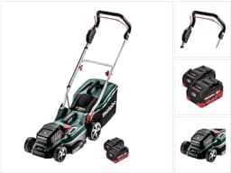 Metabo RM 36-18 LTX BL 36 accugrasmaaier 36 V ( 2x 18 V ) LTX Brushless + 2x accu 8.0 Ah - zonder lader — thumbnail 1