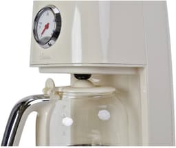 BiKitchen nostalgia 150 Koffiezetapparaat Crèmewit (glanzend) Capaciteit koppen: 12 Glazen kan, Warmhoudfunctie — thumbnail 2