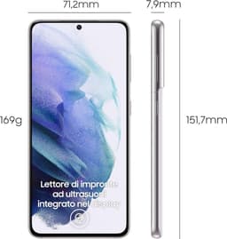 Samsung Galaxy S21 - 5G - 128GB - Phantom White — thumbnail 5
