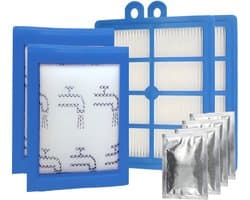 Filter set geschikt voor AEG UltraCaptic, LX9-1, LX9-2 - HEPA en schuim/spons motor filter - met geurzakjes - Vervanging onderdeel AUSK10 AEF 137