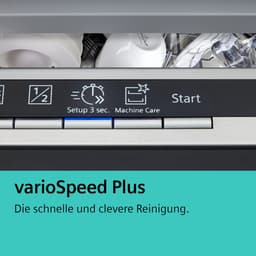 Siemens SR63EX24KE - iQ300 - inbouw vaatwasser - 45 cm - energieklasse C - 44 dB(A) — thumbnail 3