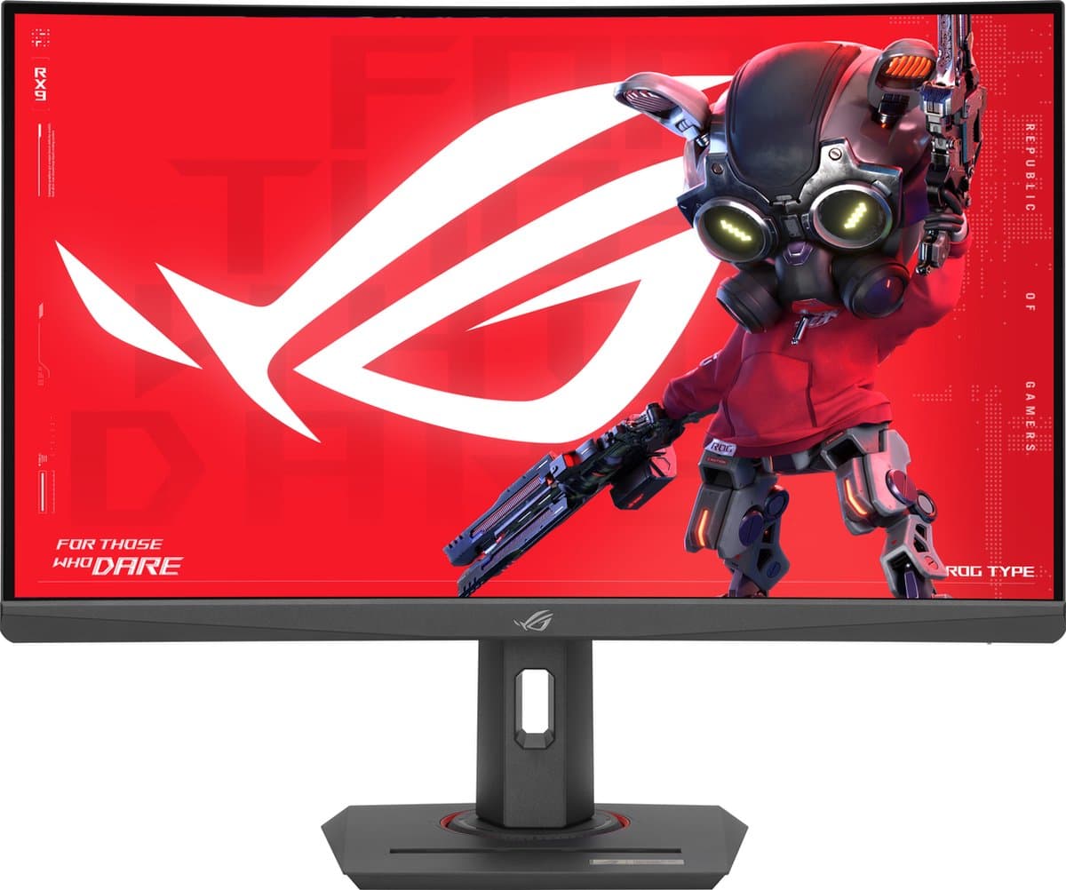 ASUS ROG Strix XG27WCS - QHD VA Curved Gaming Monitor - 180hz - USB-C 7.5W - G-Sync Compatible - 27 inch — afbeelding 1