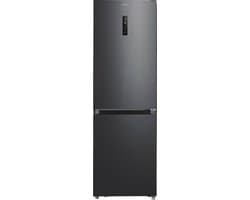 Inventum KV1850B No Frost energiezuinige koel-vriescombinatie - 185 cm hoog - 338 liter - Zeer stil: 35 dB - Superkoelen - Supervriezen - Energielabel C - Vrijstaand - Zwart — afbeelding 1