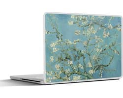 Laptop sticker - 14 inch - Amandelbloesem - Van Gogh - Kunst - Bloemen - 32x5x23x5cm - Laptopstickers - Laptop skin - Cover