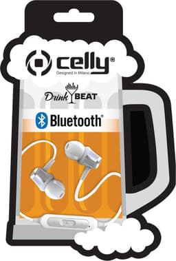 Celly - DrinkBeat In-Ear Koptelefoon Bluetooth - Kunststof - Multicolor — thumbnail 1