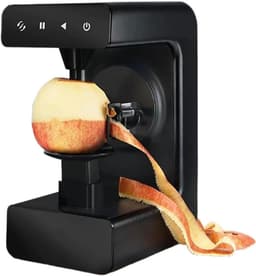 Elektrische Schilmachine - Fruit en Groente - Snel Schillen - Automatische Uitschakeling - 26x13.5x17 cm - Zwart — thumbnail 1