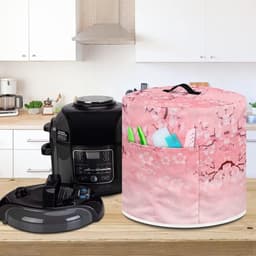 Apparaathoes - Keukenmachine beschermhoes - Apparaten Beschermen - Voorzien van voorvak - 3 Liter - Roze — thumbnail 3