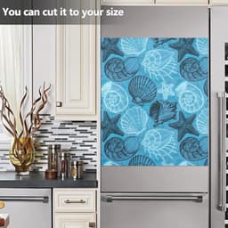 Vaatwasser Magneet Hoes - Keuken Decor - Keuken Opfrissen - Eenvoudige Installatie - 58 x 66 Inch - Blauw — thumbnail 3