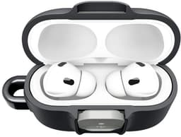 Spigen Hoesje Geschikt voor AirPods Pro 3 - Nano Pop Case met Karabijnhaak Zwart — thumbnail 3