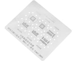 BGA Reballing Templates Set voor Direct Heat Kit voor BGA153/162/169/186/221/254/EMMC - Professionele Herstelset voor Elektronica Reparatie en Solderen