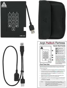 Externe Harde Schijf - Draagbare SSD Versleutelde Schijf - Veilige Gegevensopslag - FIPS 140-2 Level 2 Gevallideerd - 2 TB — thumbnail 3