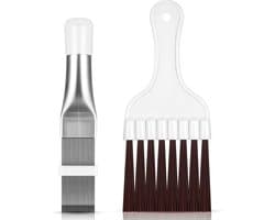 Efficiënte Reinigingsborstel voor Airconditioner en Radiator - Set van 2 voor Onderhoud en Reparatie van Koelers en Verdampers