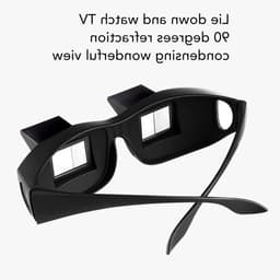 Prismaglazen voor comfortabel lezen en tv-kijken, 90° hoekontwerp, ideaal voor liggend gebruik en met ruimte voor andere brillen — thumbnail 5