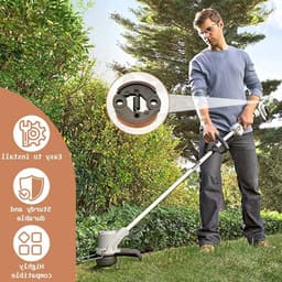 SnelShoppen - Brush Cutter Set Grasmaaier Koppeling Tuingereedschap Vervangingsonderdelen Grasmaaier Koppeling + Veer voor GX35/140/139/40-5/TU43 — thumbnail 4