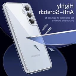 Schokbestendige en krasbestendige transparante hoes voor Samsung Galaxy A35 5G, perfect voor bescherming en stijl — thumbnail 4