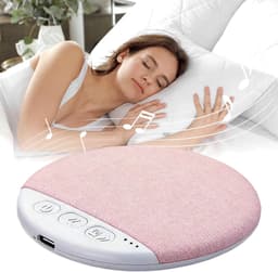 Pillow Speaker, 2026 Nieuwe Bluetooth Kussenluidspreker, Mini Botgeleiding Slaaphulp Met Stereo Bas En Witte Ruis, Ultra-Dunne Stereo Bas, Voor Volwassen Gespecialiseerde Slaapoordopjes, Roze — thumbnail 12