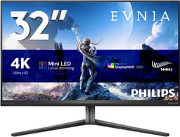 Philips Evnia 32M2N6800M/00 computer monitor 80 cm (31.5") 3840 x 2160 Pixels 4K Ultra HD LCD Zwart — thumbnail 2