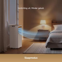 Draagbare Airconditioner - Mobiele Airco - Ruimte Koelen - 3-in-1 Functies - 700 mm Hoog - Goud — thumbnail 4