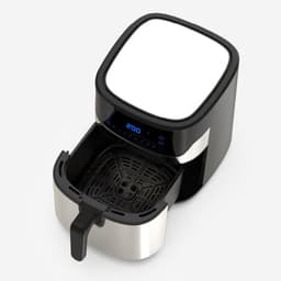 Heteluchtfriteuse - Airfryer - Gezond Koken - 8 Liter Capaciteit - 1800 Watt - Zwart — thumbnail 5