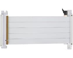 Hoge Snelheid PCIE 4.0 X16 Riser Kabel voor RTX 4090 en RX 7900 XT, Flexibele 180 Graden GPU Extensie Kabel, Geschikt voor Gaming en Overklokken