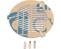 Focusing Mask voor Telescoop - Acryl Bahtinov Masker voor Astrofotografie en Diepe Ruimte, Geschikt voor Reflectoren en Refractoren van 100-140mm