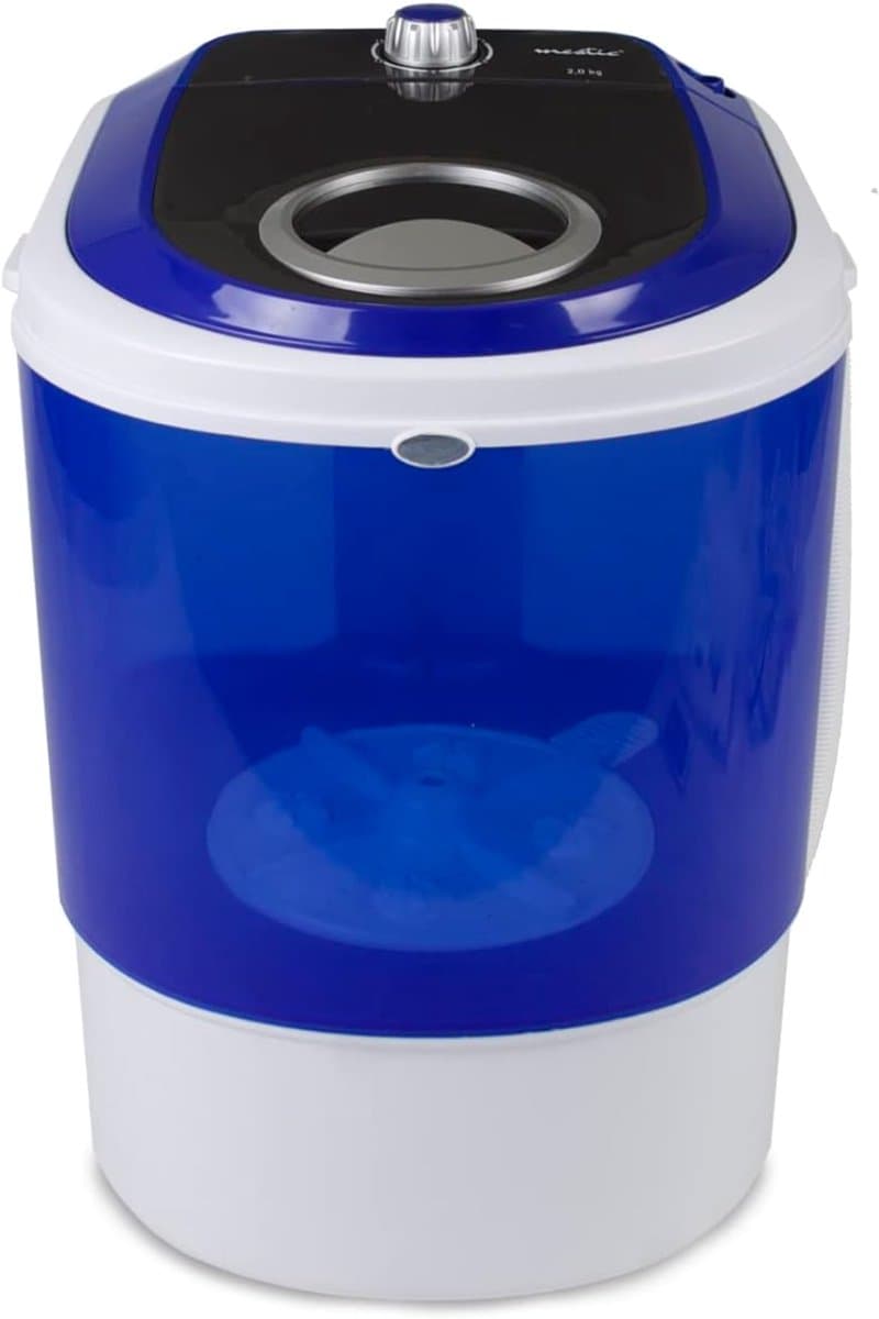 Nexvo® Camping Wasmachine - Mini Wasmachine - Wasmachines - 2 kg per Wasbeurt - Met Timer - Blauw - 39cm x 37cm x 51cm — afbeelding 1