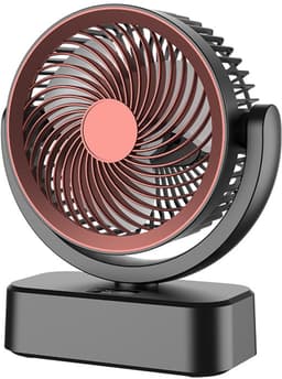 Ventilatoren- Oscillerende Tafelventilator met 6 Snelheden - Wandventilator voor Kantoor en Huis - Compacte en Stille Ventilator voor Slaapkamer en Camping — thumbnail 1