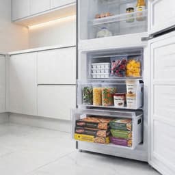 Heinner HCNF-HM253XE++ Koel-vriescombinatie – 253 L – No Frost – Elektronische Temperatuurregeling – Omkeerbare Deur – RVS – 5 Jaar Garantie — thumbnail 8
