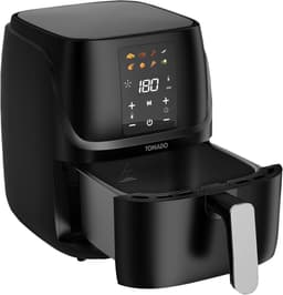 Airfryer - Heteluchtfriteuse - Gezond Frituren - 8 Programma's - 3 Liter - Zwart — thumbnail 2
