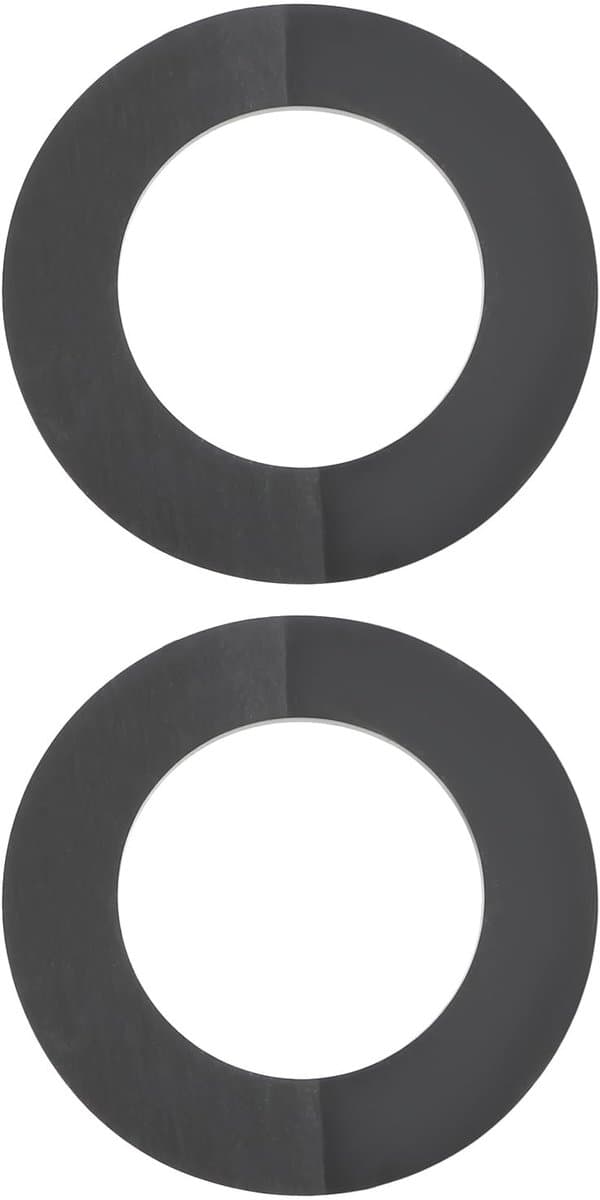 Dailygoods- Wrijvingsschijf 140 mm - 2 Stuks - Compatibel met Bondioli & Pavesi - Binnendiameter 85,5 mm - Dikte 3 mm - Geschikt voor Grasmaaier - Grasmaaieronderdeel — afbeelding 1