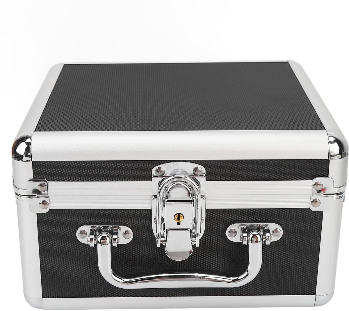 Dailygoody - OmGoods - Dailygoody - Harde schijf koffer - 2,5 inch harde schijf opbergdoos - Dubbele bescherming - Zwart - Schokbestendig - Veiligheidsslot - Geschikt voor — afbeelding 1