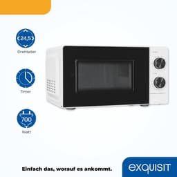 Magnetron - Oven Verwarming - Snel opwarmen - Ontdooifunctie - 20 Liter - Wit — thumbnail 4