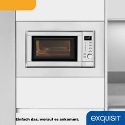 Inbouwmagnetron met Grill - Compacte Oven - Snel Eten Bereiden - Veelzijdige Keukenhulp - 20 Liter - Zilver — thumbnail 2
