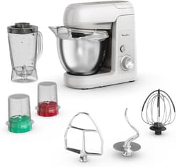 Keukenrobot - Bakpartner - Culinaire Bereidingen - Planetaire Beweging - 4.6L Kom - Wit — thumbnail 2