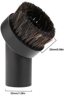 Cosensi - Round Vacuum Brush - Universele stofborstel - Hoge kwaliteit - 32mm - Geschikt voor de meeste stofzuigers - Duurzaam en flexibel — thumbnail 4