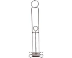 Houder voor het kleuren van optische lenzen - Metalen clip en lensplank voor brillenreparatie en onderhoud