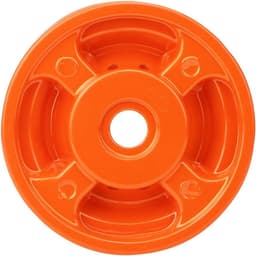 Aluminium Grassnijder - Maaierskop - Gazon Onderhoud - Duurzaam Aluminium - 21 x 12 cm - Oranje — thumbnail 5