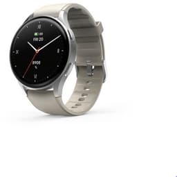 Hama Smartwatch 8900 GPS AMOLED 1.32 Zilverkleurig/Beige — thumbnail 3