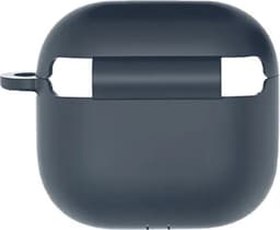 ShieldCase Siliconen Hoesje met Koordje Geschikt voor Airpods 4 - Siliconen Case voor Apple Airpods 4 Case Hoesje - Donkerblauw — thumbnail 4