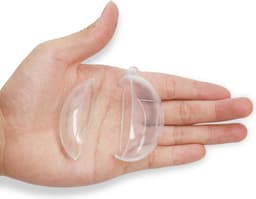 kwmobile Earphones Case for Huawei Freebuds 5i Case - Clear TPU Silicone Earbuds Cover - Transparent — thumbnail 3