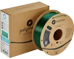 Polymaker PB01033 Filament PETG Hittebestendig, Hoge treksterkte 1.75 mm 1000 g Groen (doorschijnend) PolyLite™ 1 stuk(