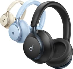 Soundcore Space One by Anker, Draadloze Over-ear Koptelefoon - Headphones - Active Noise Cancelling, Multipoint Connection, 55 uur accuduur, Bluetooth 5.3, LDAC, Hi-Res Certified — thumbnail 11
