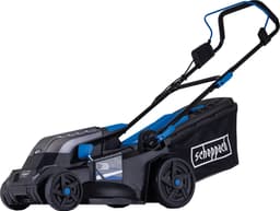 Scheppach BC-MP380-X Accu Grasmaaier - 2x20V - Mulchfunctie - 38cm maaibreedte - 6 instelbare maaihoogtes: 27-75mm - Voor tuinen tot 500m² 45L opvangbak - — thumbnail 1