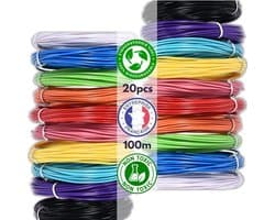 Navulverpakking PCL Filamenten voor 3D-pen, Laag Temperatuur, Veilig voor Kinderen, 1,75 mm