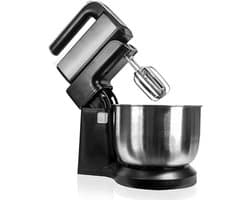 RWB® Mixer met Mengkom - Keuken Mixer - Mix Machine - Zwart - 32 x 23 x 23 cm