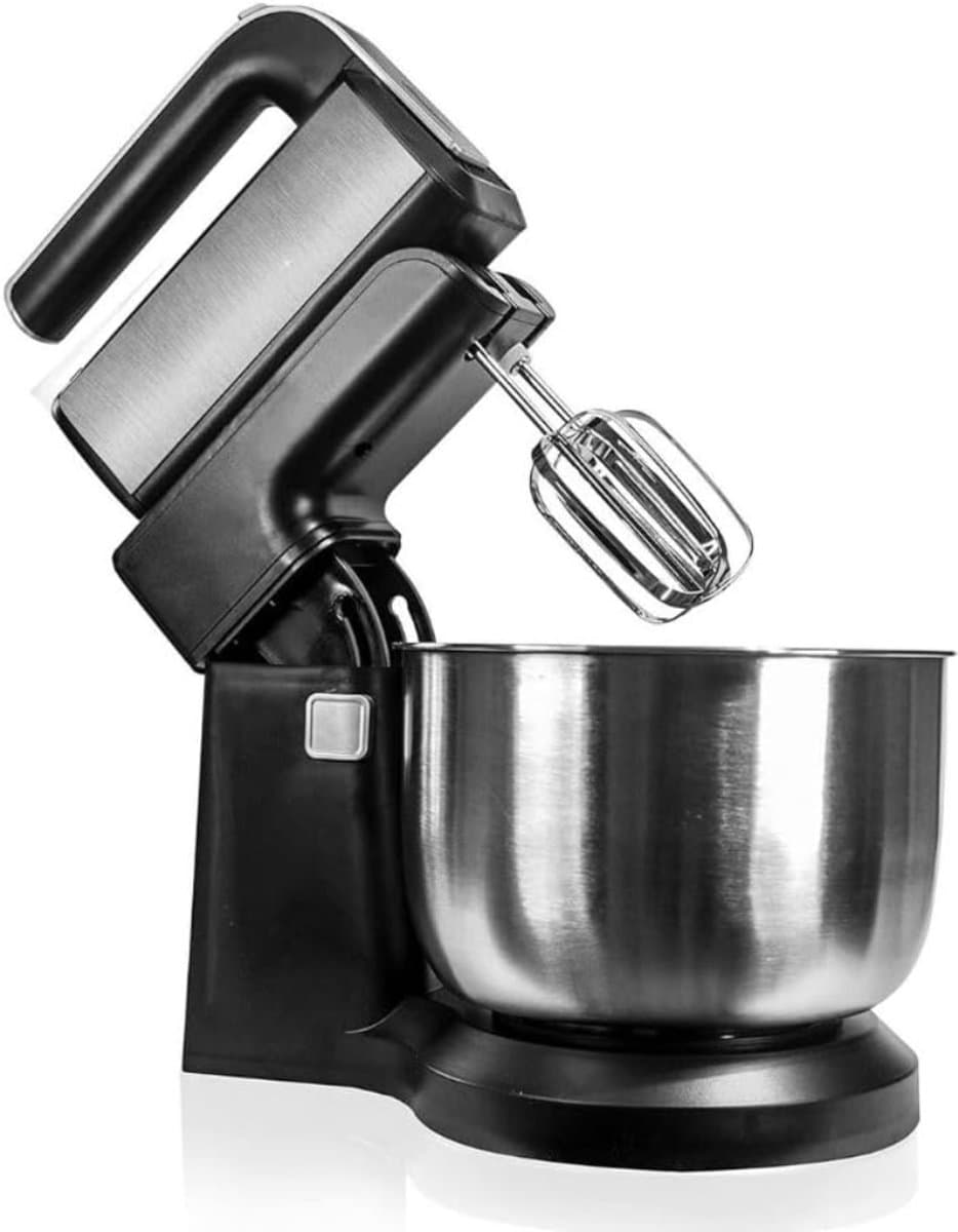 RWB® Mixer met Mengkom - Keuken Mixer - Mix Machine - Zwart - 32 x 23 x 23 cm — afbeelding 1