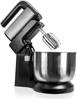 RWB® Mixer met Mengkom - Keuken Mixer - Mix Machine - Zwart - 32 x 23 x 23 cm — thumbnail 1