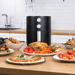 Luchtfriteuse 3 Liter - Compacte Airfryer met 1500W voor Gezond Frituren tot 200°C — thumbnail 4
