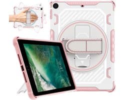 Schokbestendige iPad 9,7 inch Hoes met 360 Rotatie Stand en Polsband