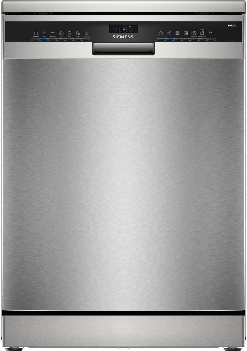 Siemens iQ300 SN23H105KE – Vrijstaande vaatwasser – Geborsteld staal anti-fingerprint — afbeelding 1